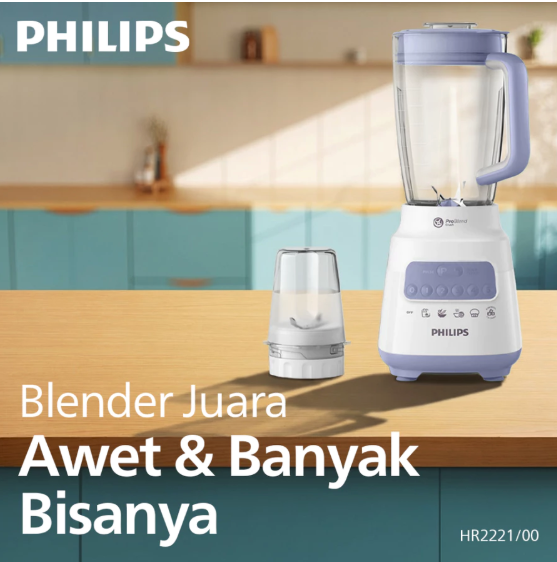 Blender Philips Plastik 2 liter
